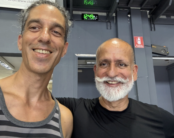 Ioannis Dimitriou and Maestro David Zambrano — mentorship in Movement, Rehabilitation, Well-being